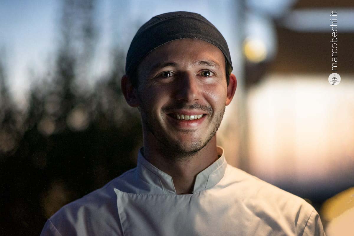 Marina di Scarlino Il Tarantella -Lo chef Davide Oberti
