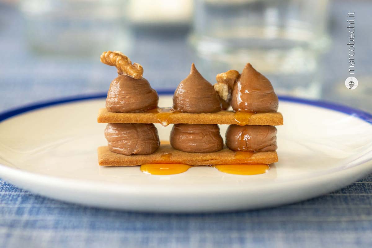 Lingotto, croccante, cioccolato, noci, caramello