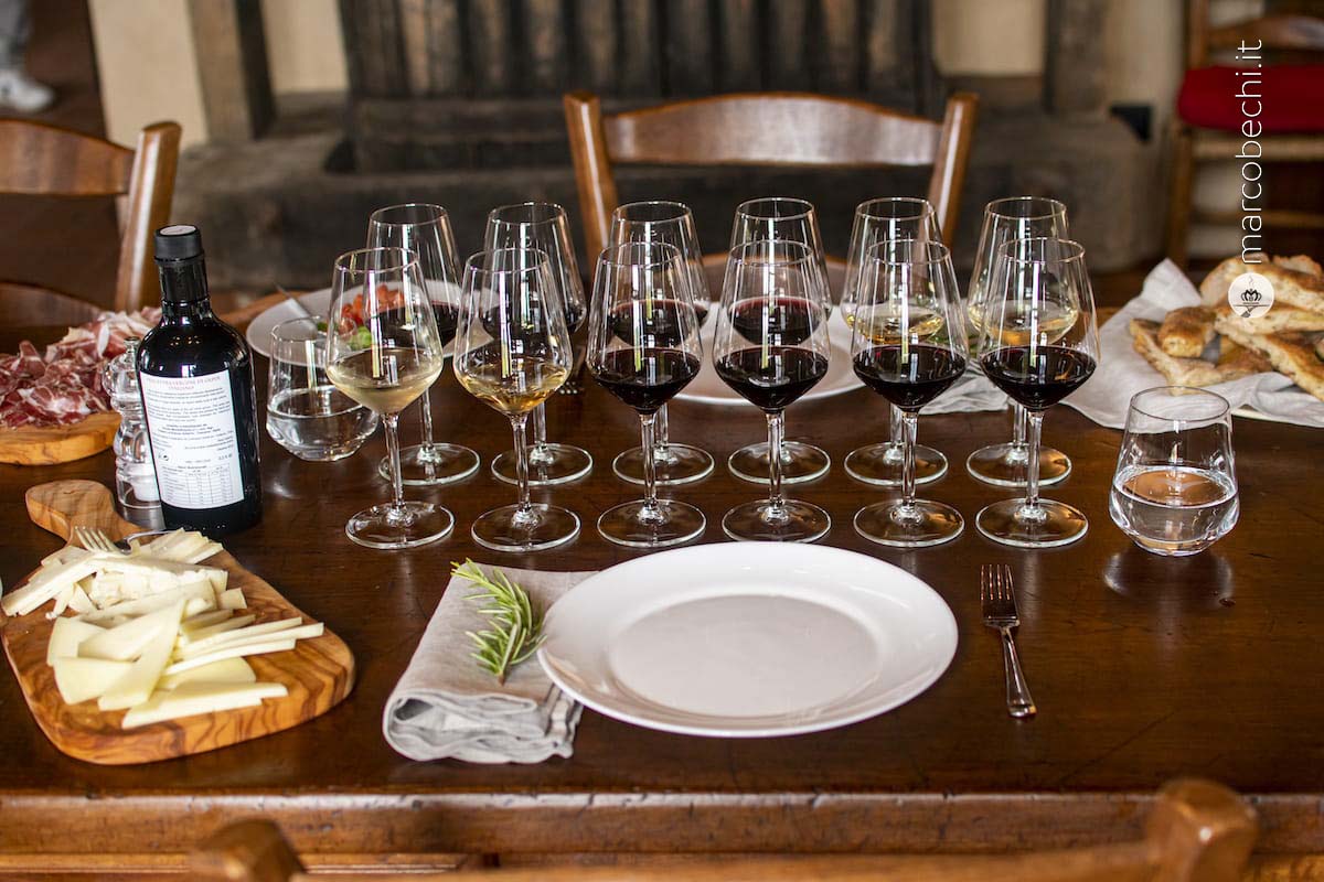 La degustazione dei vini