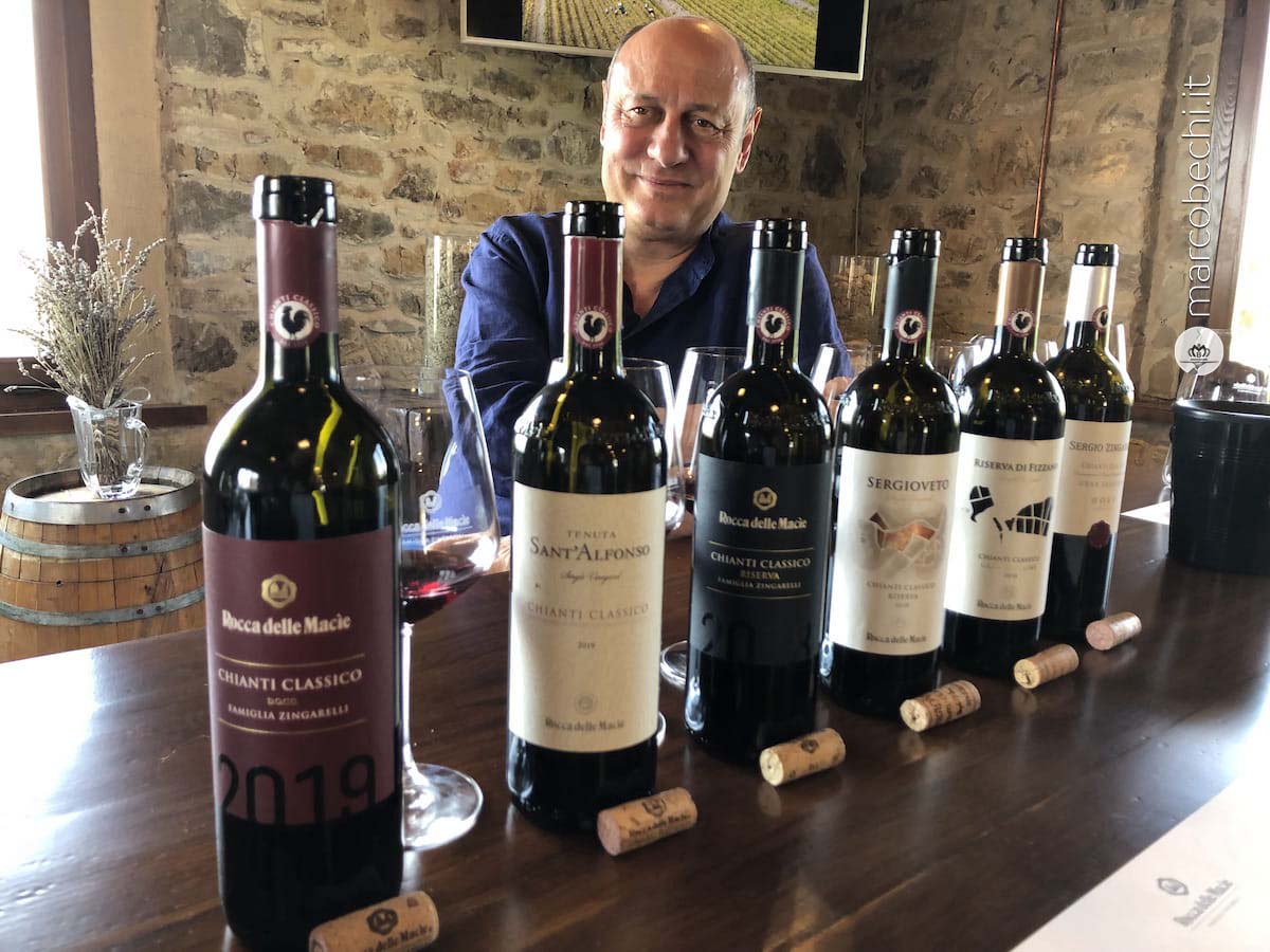 Sergio Zingarelli proprietario di Rocca delle Macie
