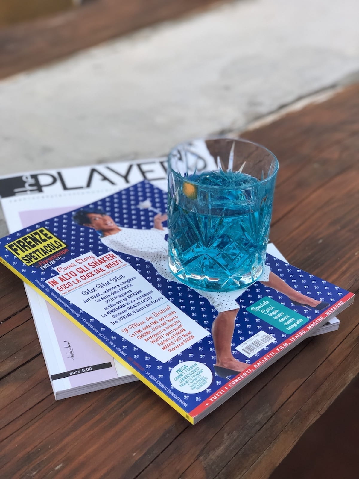 Il cocktail blue