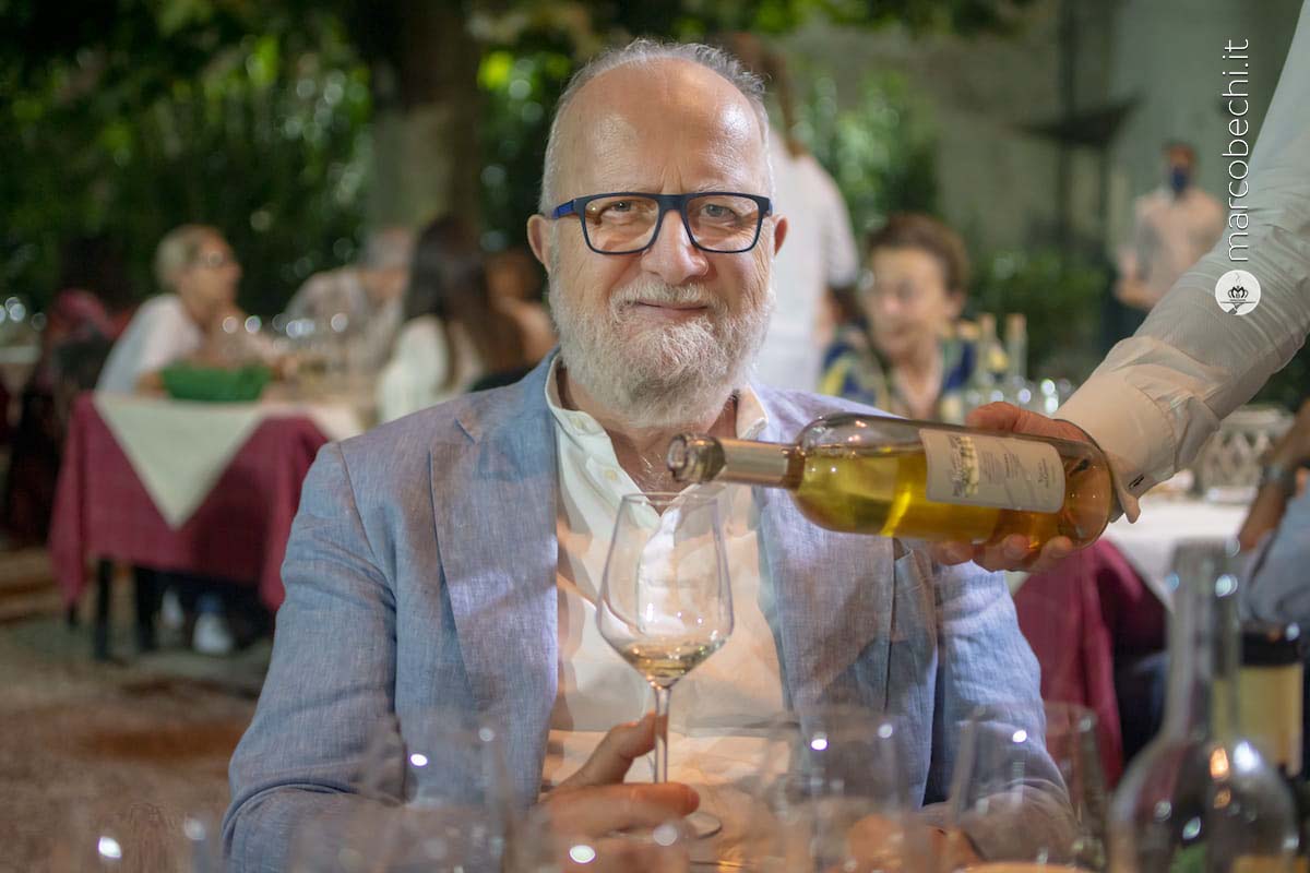 A cena al Salotto del Vino e del Verde a Montecarlo di Lucca