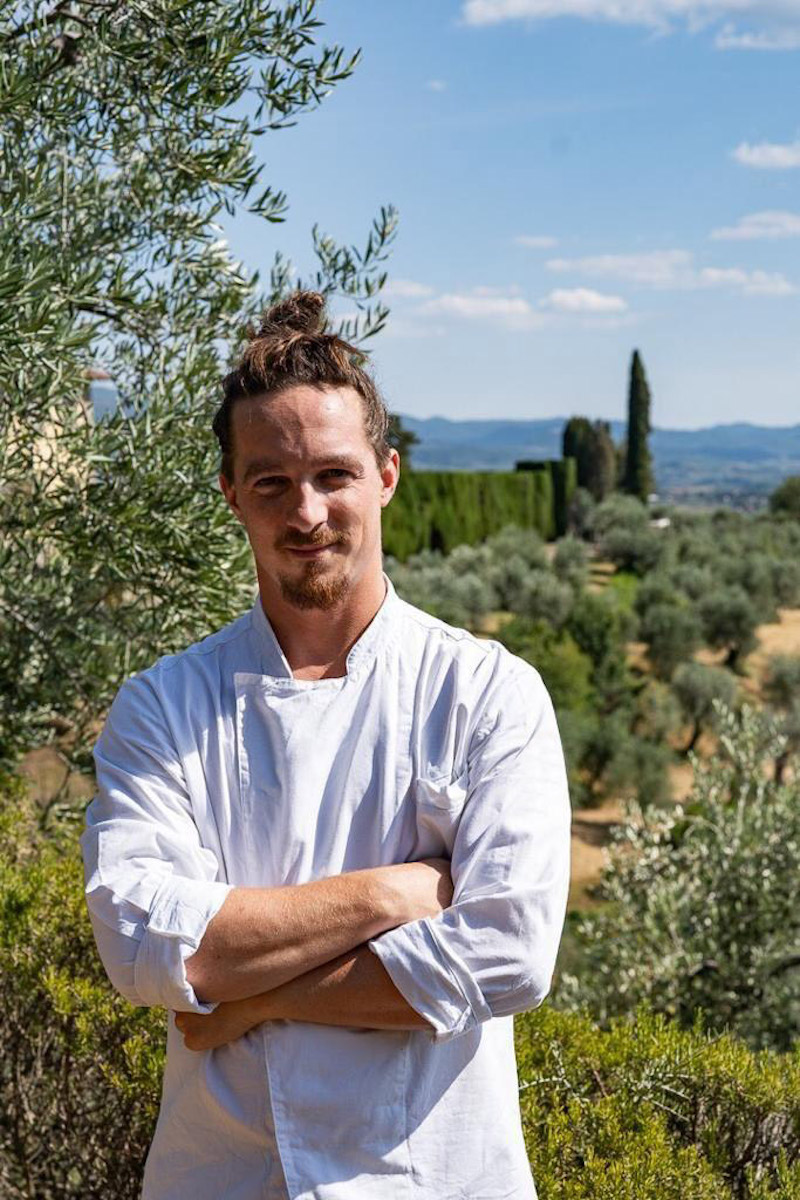 Lo chef Simone Caponnetto