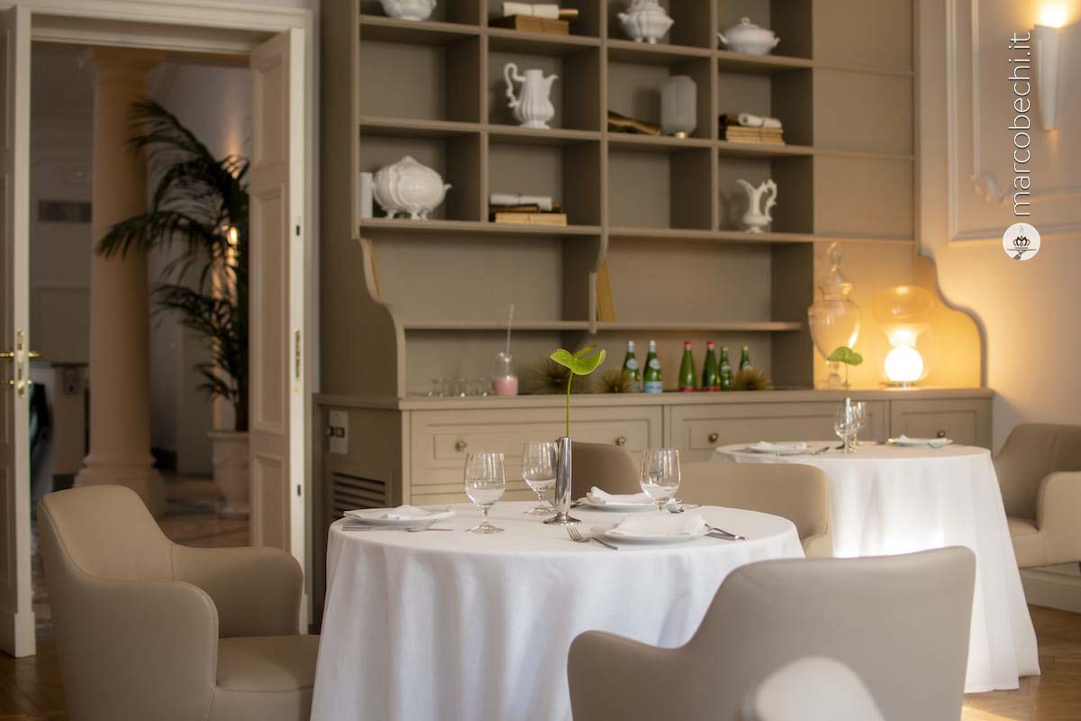 La sala colazioni e light lunch