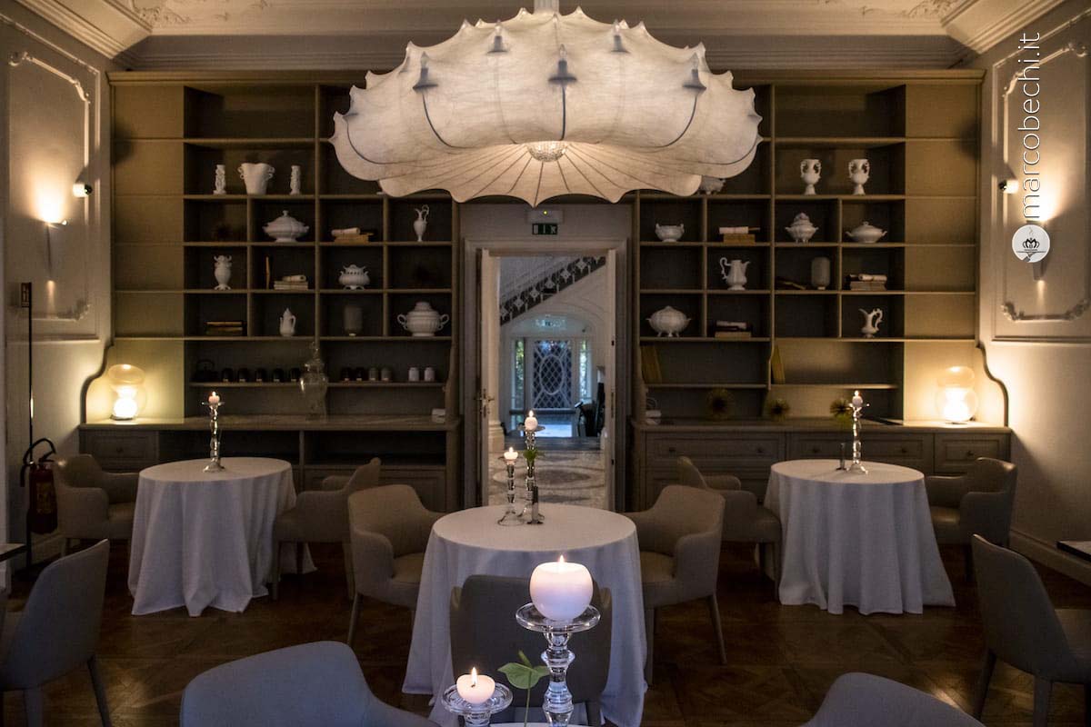 La sala delle colazioni dei Dimora Palanca