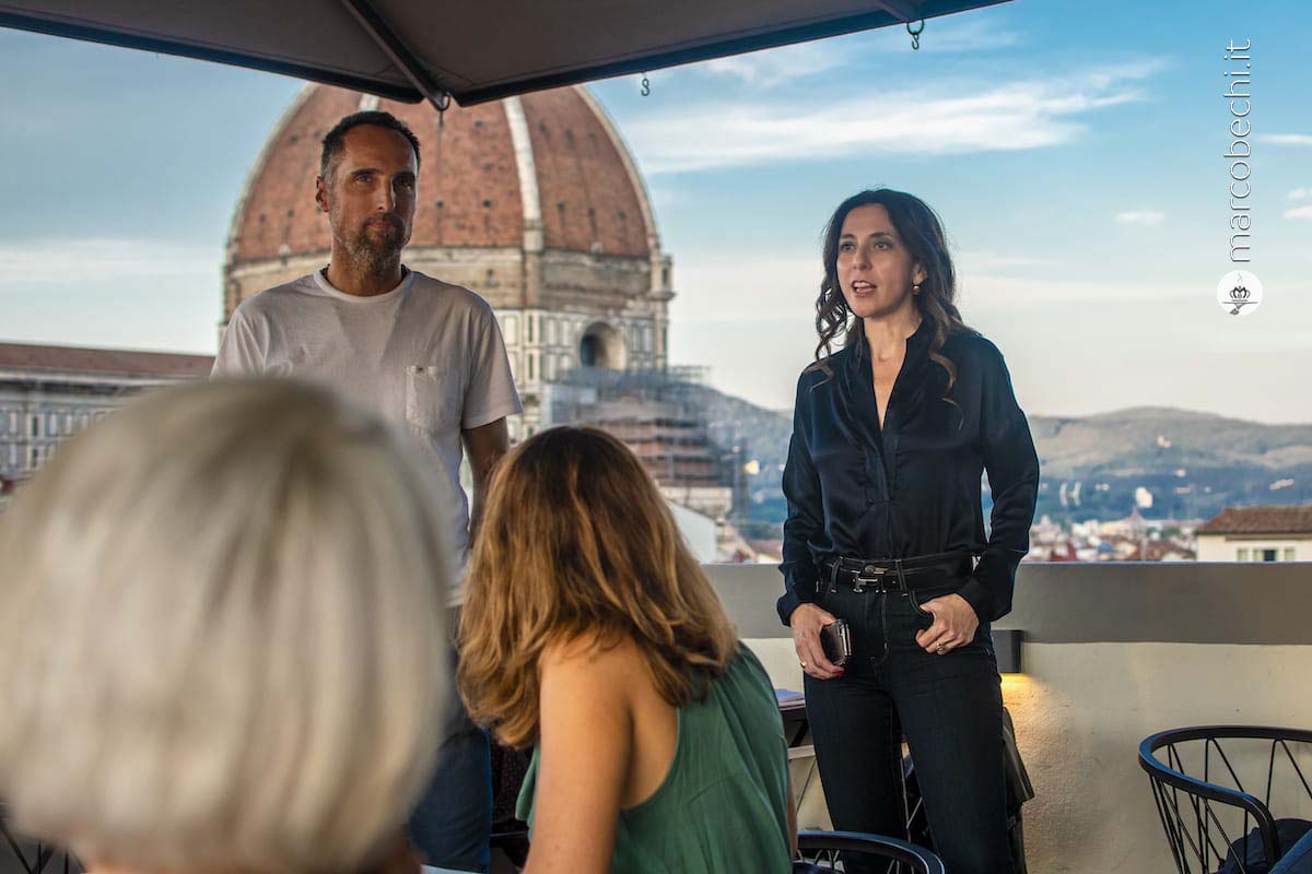 Marco Morelli di Liquori Morelli e Claudia Bondi di Perle & Perlage