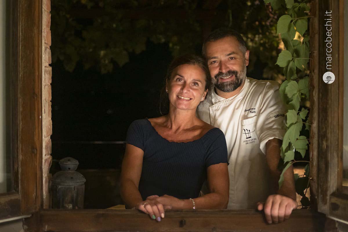Tommaso Vatti con la moglie Silvia Rossetti