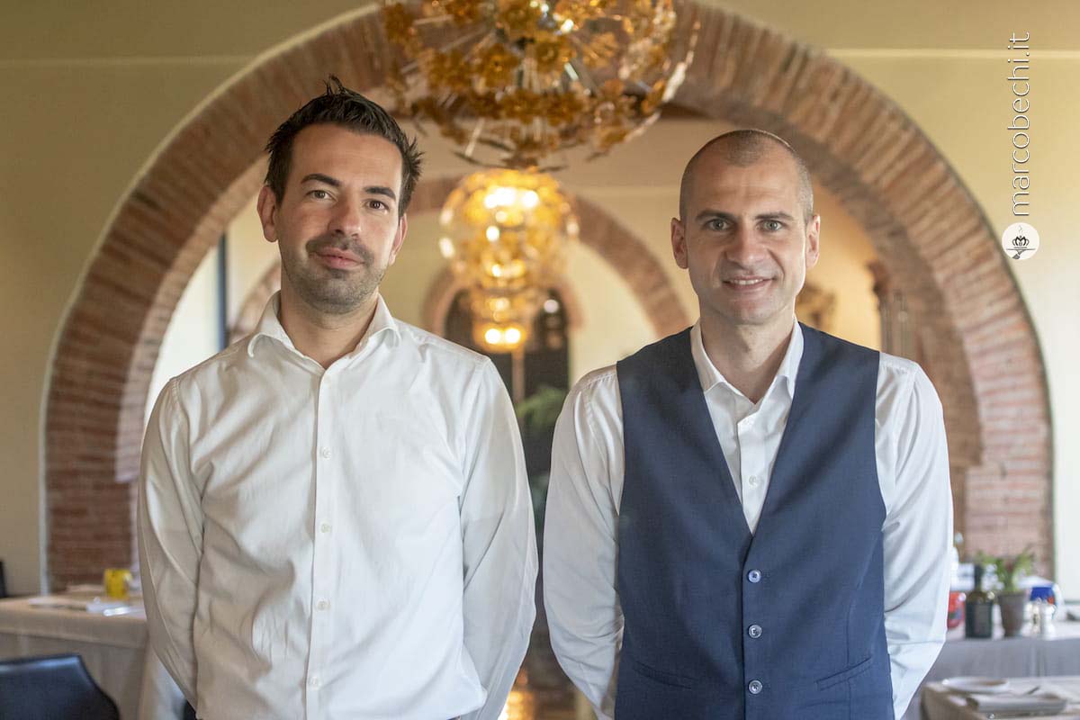 F&B Manager Luca Corsini e Bar Manager Alessio Onida