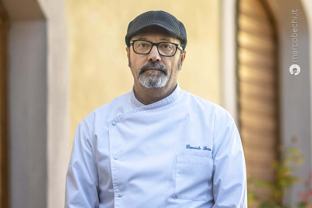 Lo chef Daniele Sera