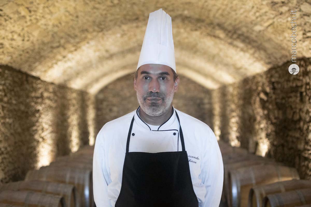 Lo chef Alessandro Chiesa