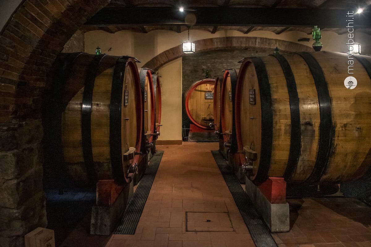 Le botti grandi del Castello di Albola