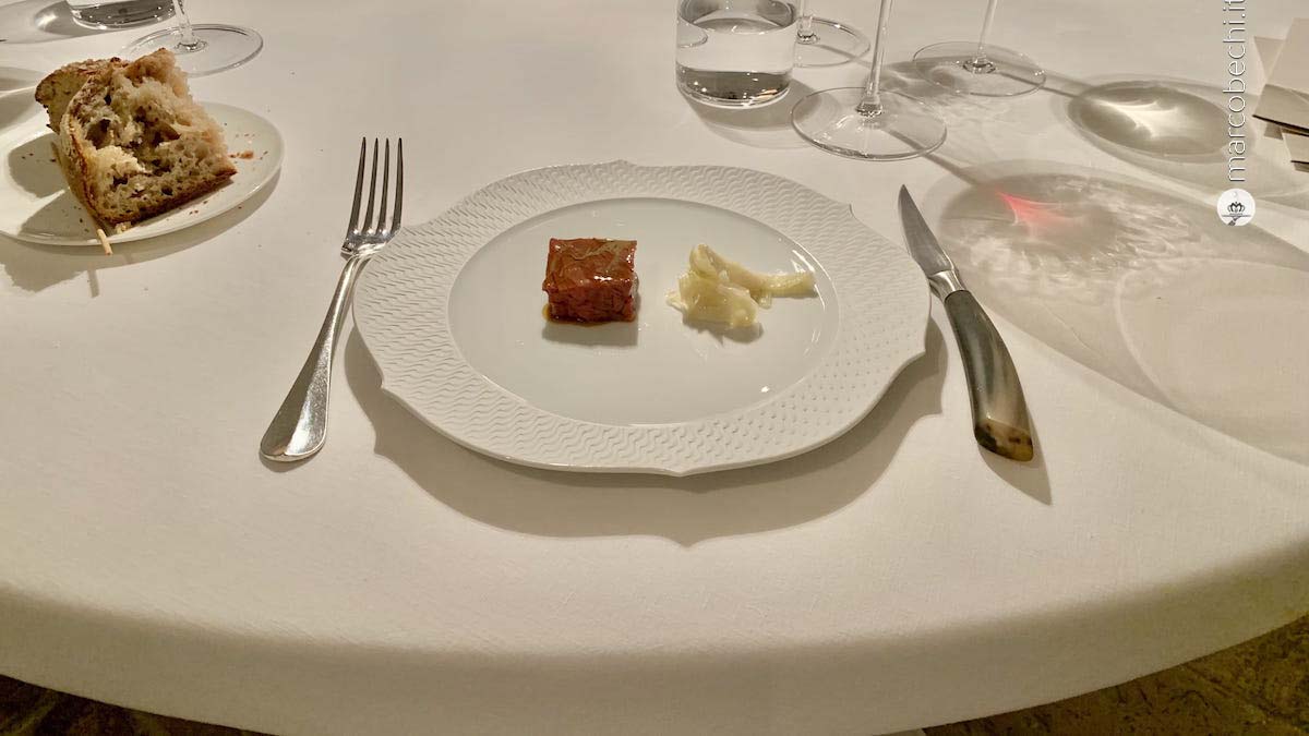 Manzo bollito, finocchio e finocchietto
