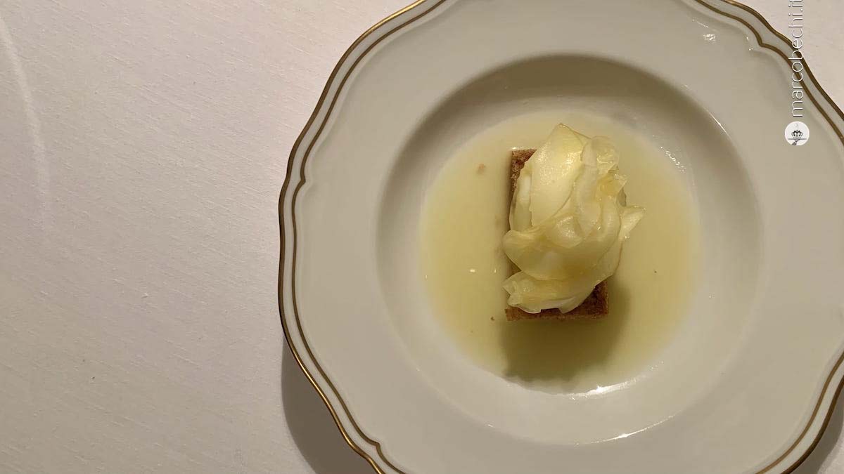 Nuovo menu degustazione del Reale: Mela e yogurt