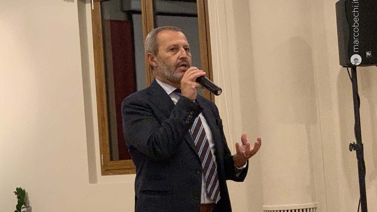 il presidente di Ruffino Sandro Sartor