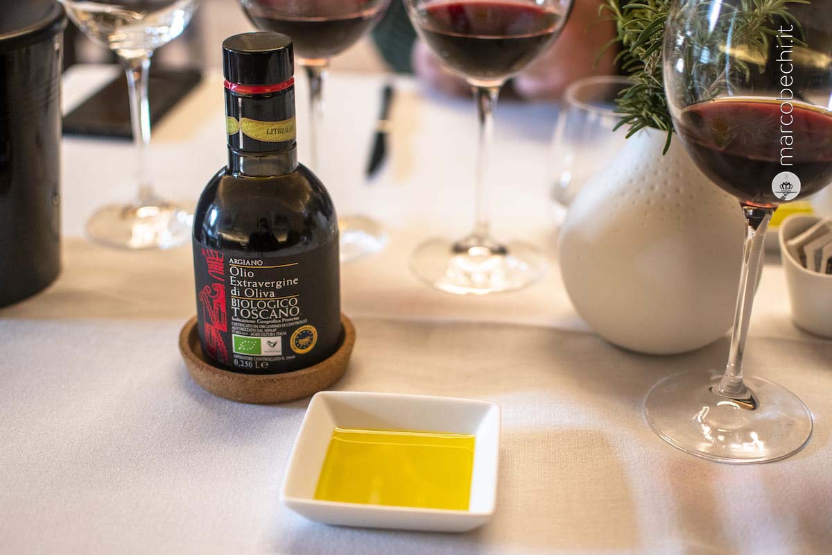 L'olio evo di Argiano