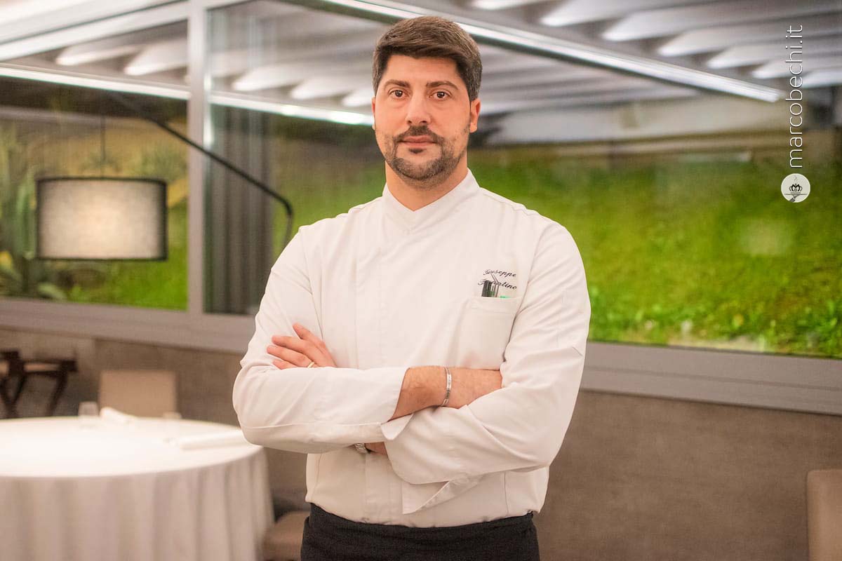 Lo chef Giuseppe Tarantino