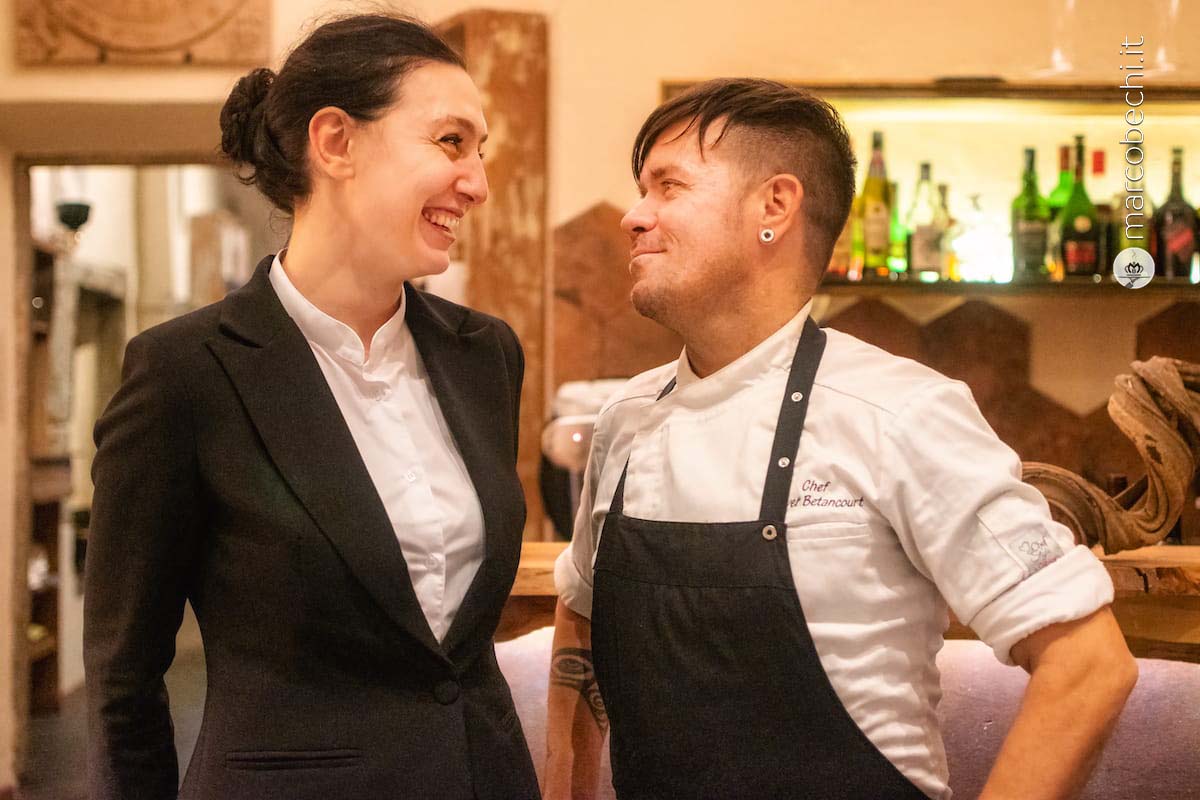 Oliver Betancourt e Roberta Del Prete.