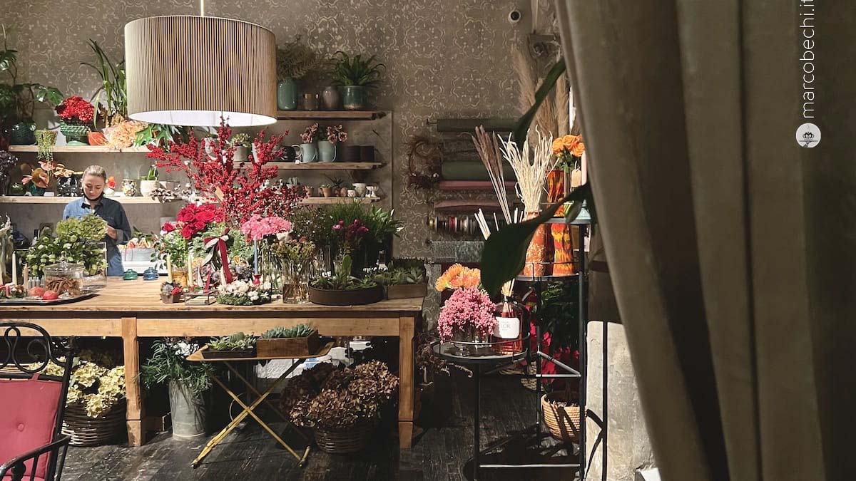 La vendita dei fiori a La Menagere