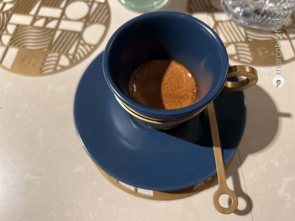 Il caffè Avanguardia preparato espresso