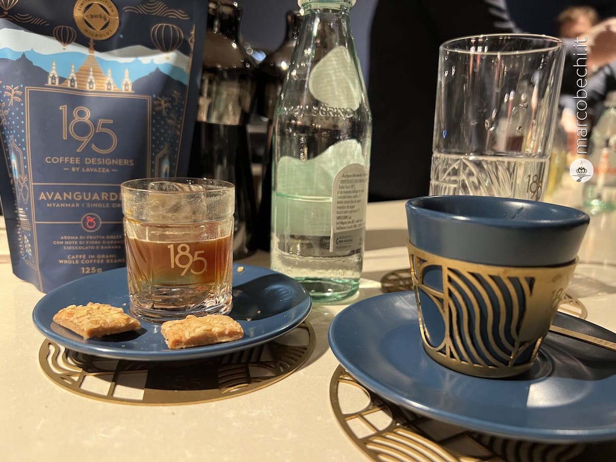 Il caffè Avanguardia preparato espresso