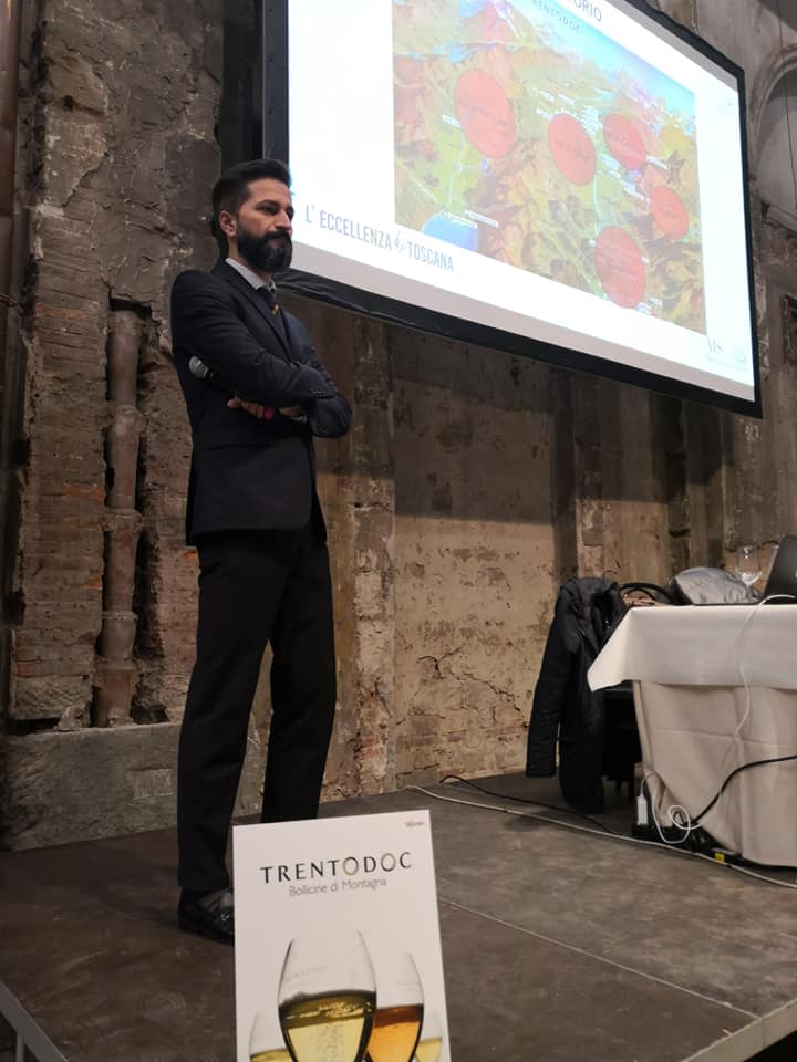 Un momento di Eccellenze di Toscana con Simone Loguercio