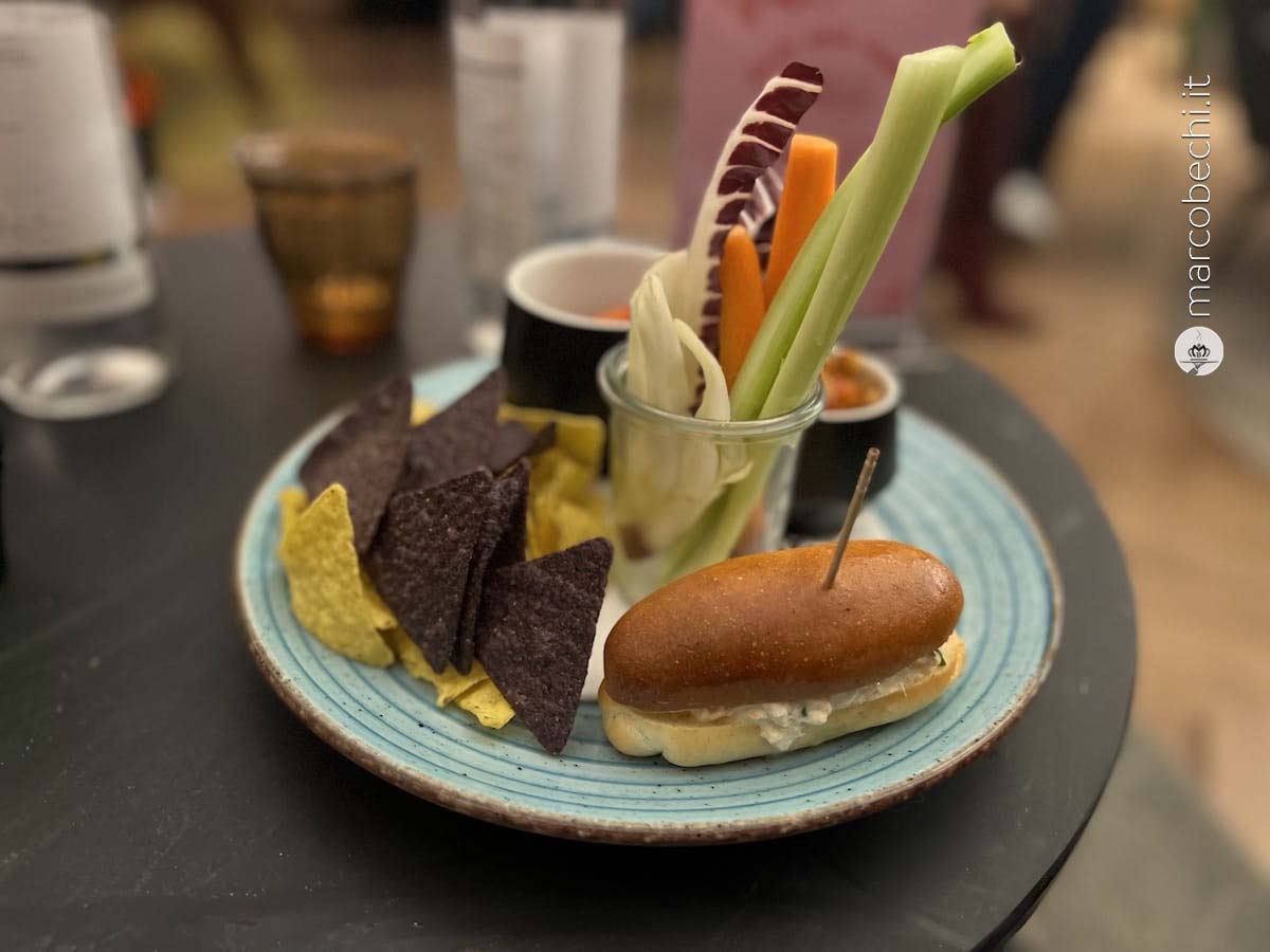 Un aperitivo gastronomico del nuovo chef Giacomo Faberi.