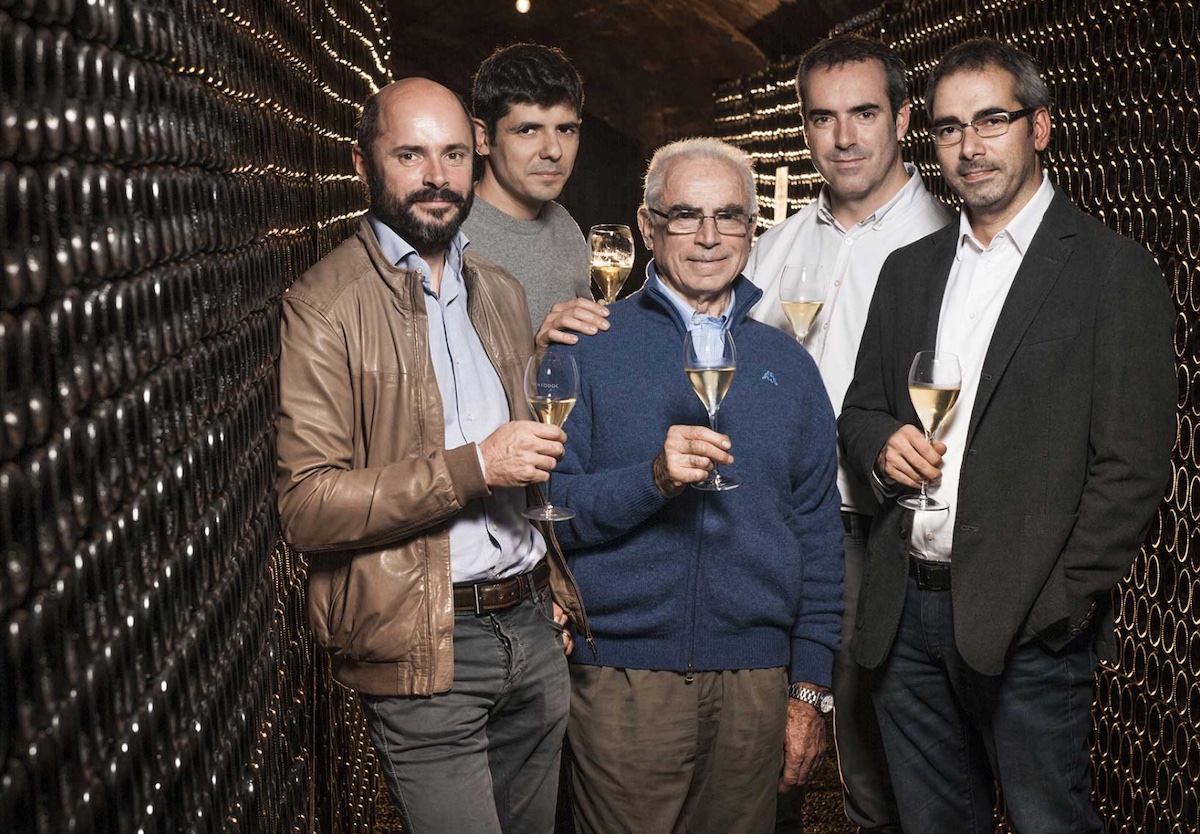 Arrigo con Elio, Giuliano, Andrea e Francesco