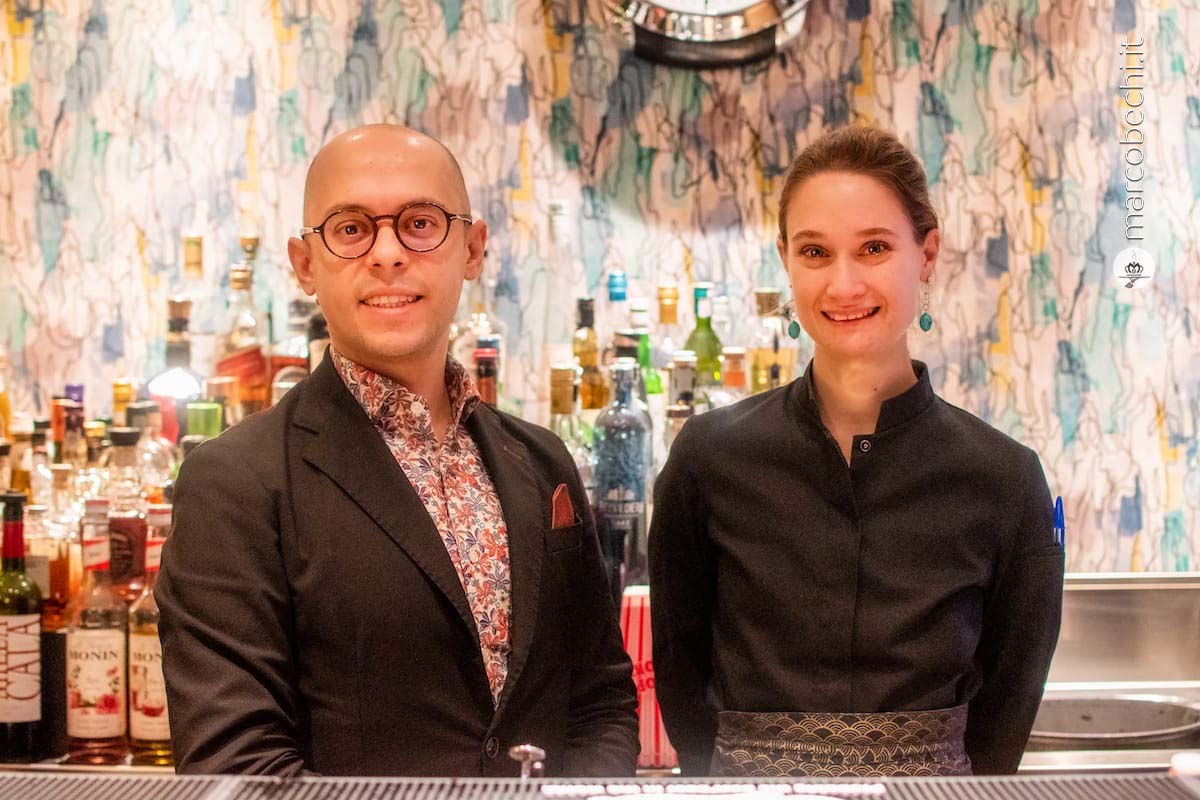 Il Bar Manager Eros Altavela e la Bar lady Elisa Orsi