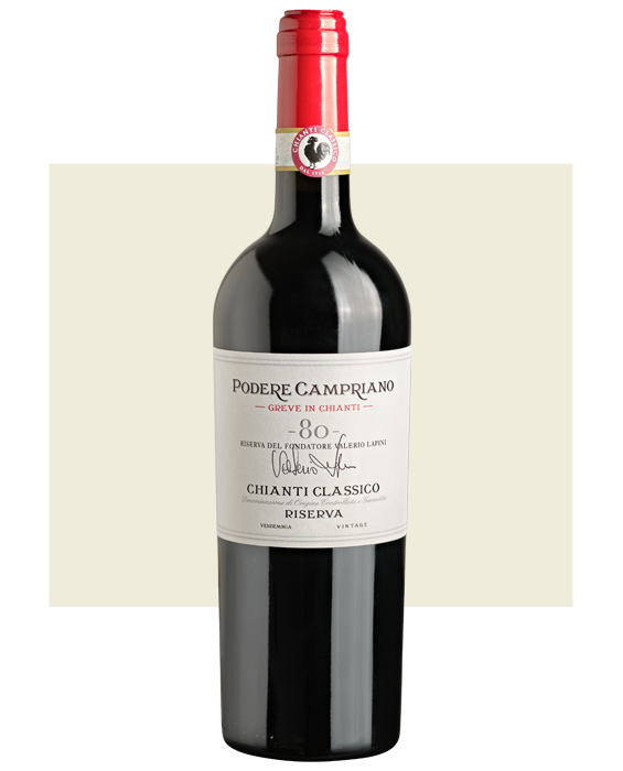 Chianti Classico Campriano Riserva del Fondatore Valerio Lapini