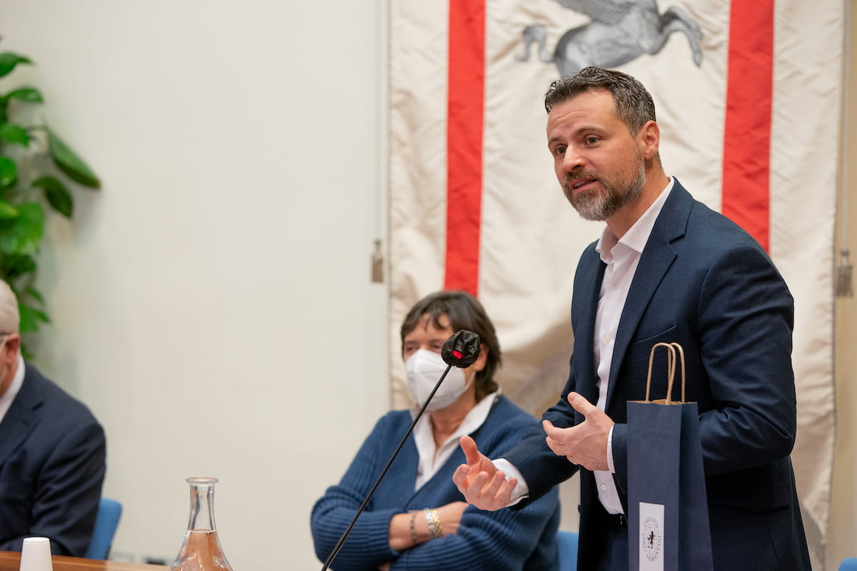 Sindaco Francesco Casini di Bagno a Ripoli