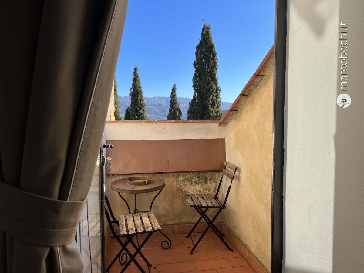 Un angolo dell'agriturismo