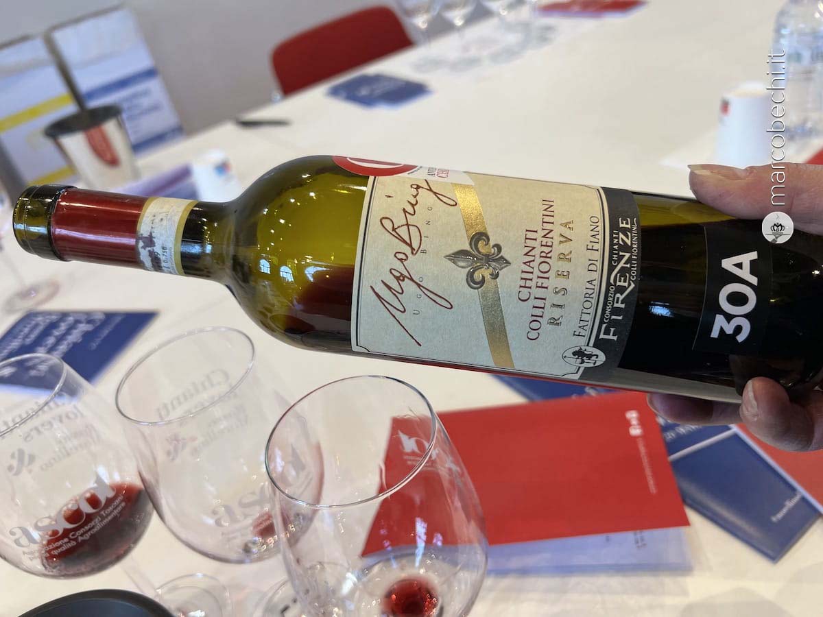 Ugo Bing Fattoria di Fiano Riserva Chianti Colli Fiorentini DOCG 2020