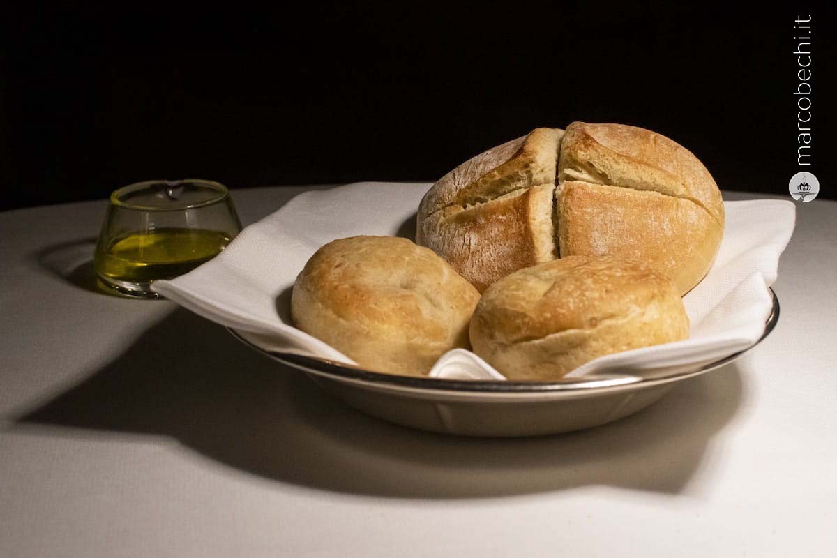 Villa La Massa Il pane fatto in casa dallo chef