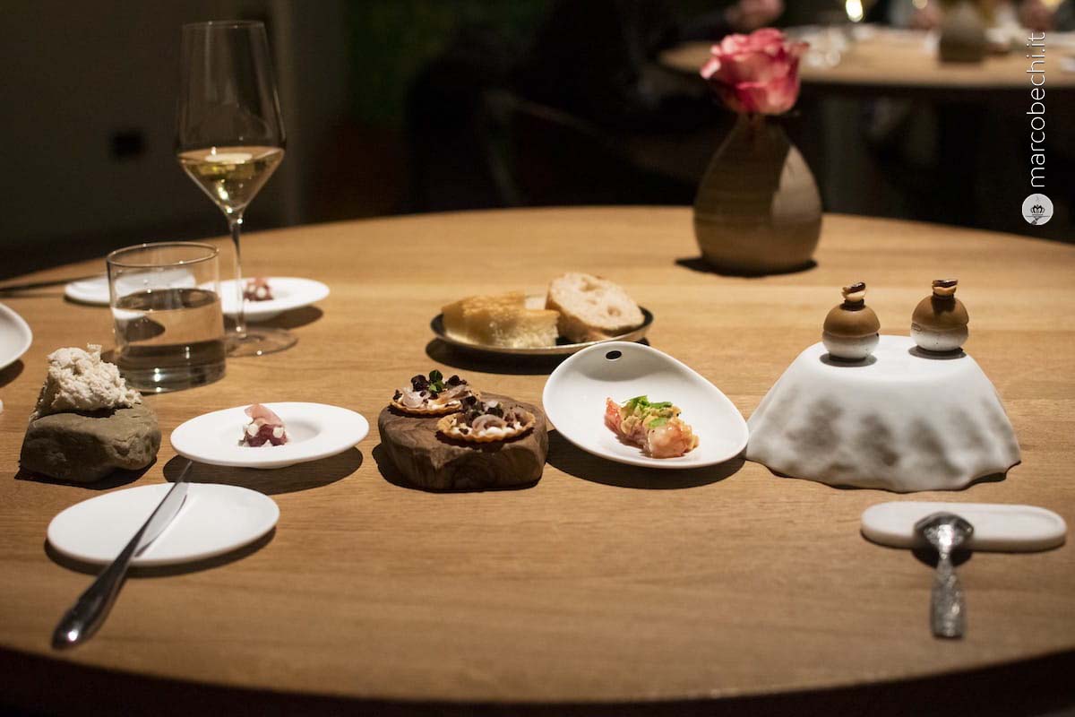 Il Benvenuto dalla cucina di Linfa
