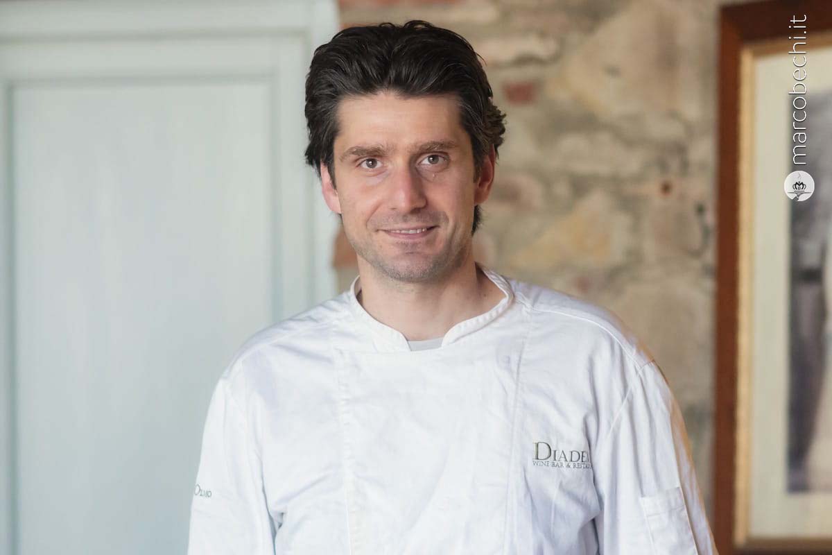 Lo chef Alessio Leporatti