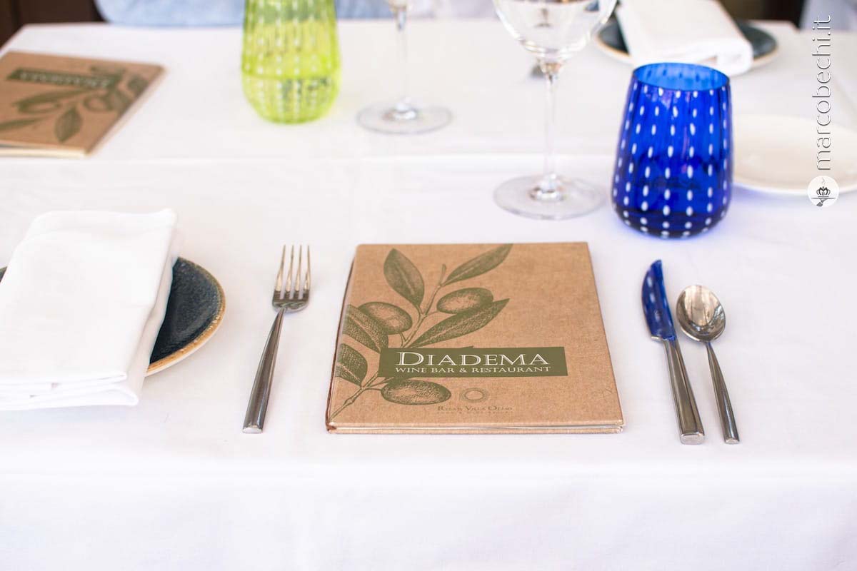 La cena di Diadema a Villa Olmo