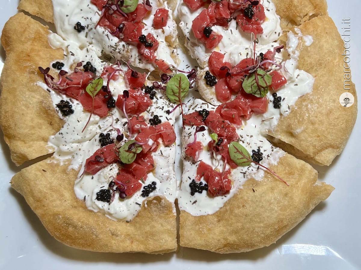 La Montanara Fiorentina di Hortus pizzeria Firenze