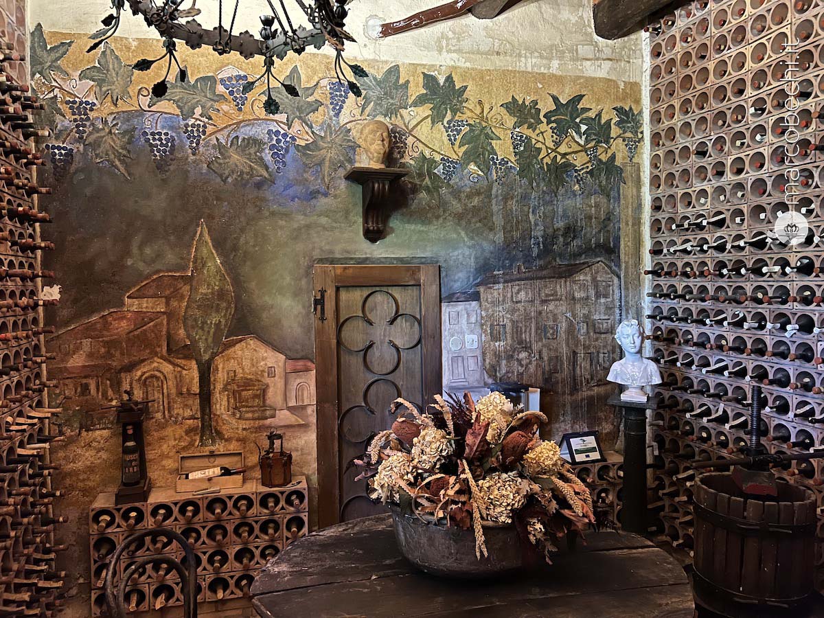 La cantina della Fattoria dei Barbi