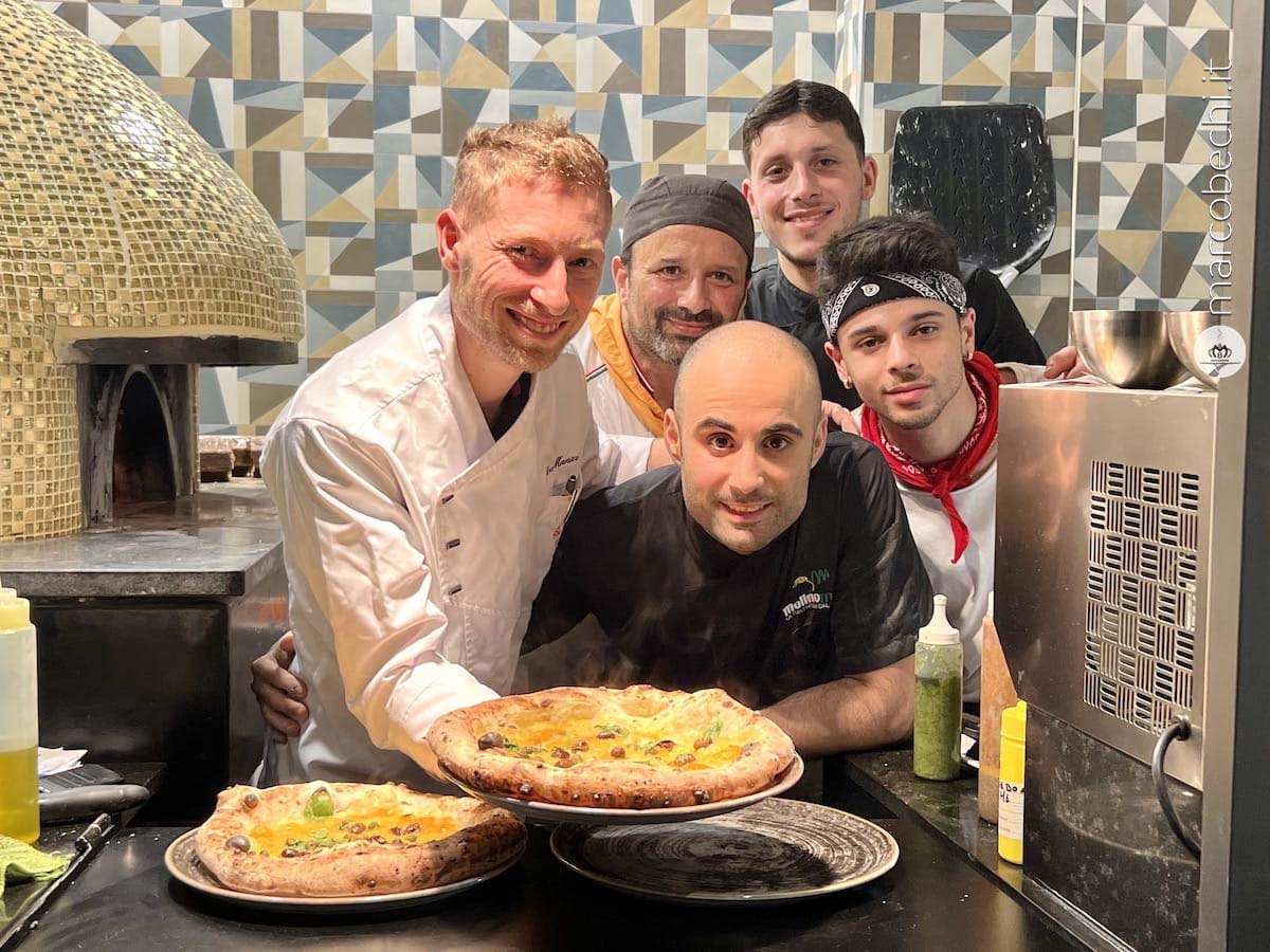 Pizzeria Giotto - Marco Manzi e il suo staff