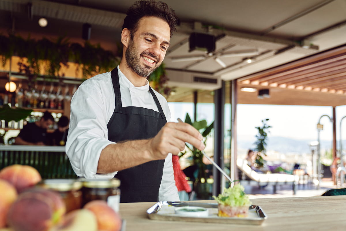 L'Executive Chef Gianluca Esposito