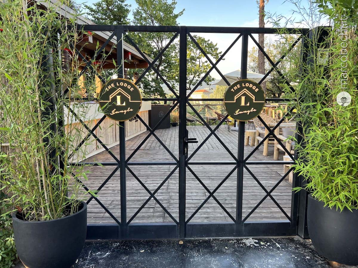 L'ingresso di The Lodge Jungle