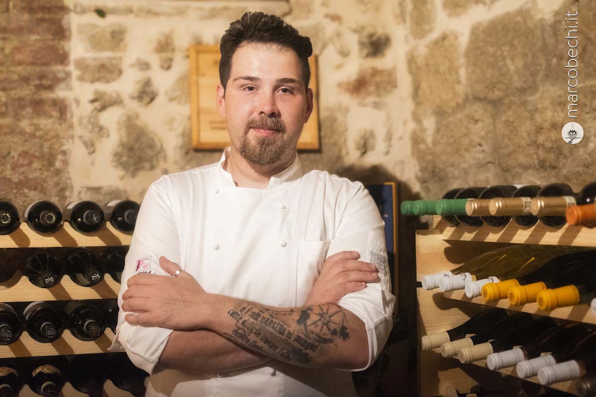 Lo chef Jacopo Pereira