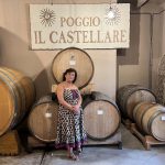 Simone Rugiati a cena da Poggio Il Castellare Montalcino