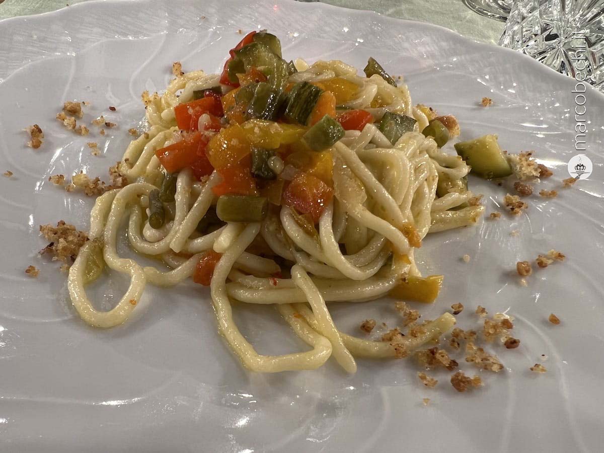 Picetti con verdurine estive