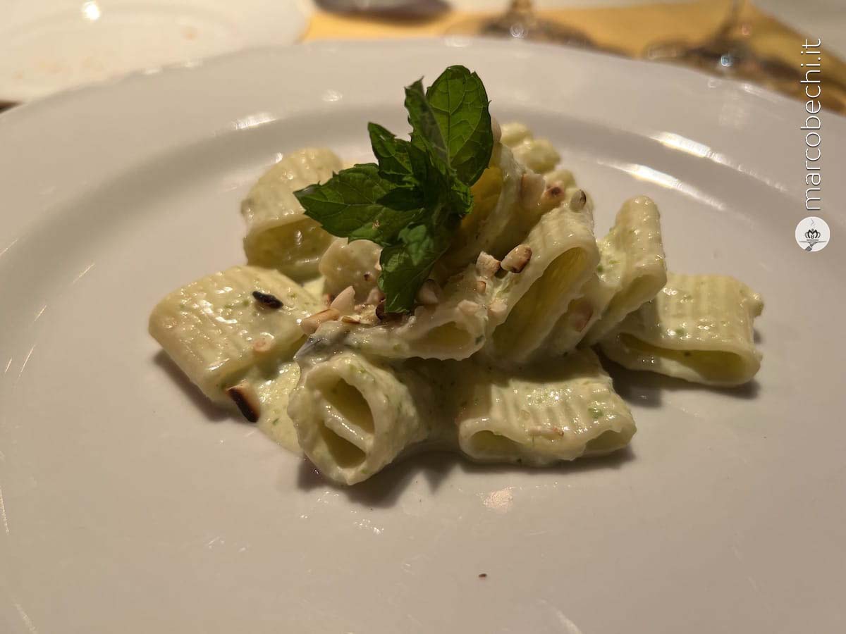 Il primo piatto zucchini e ricotta