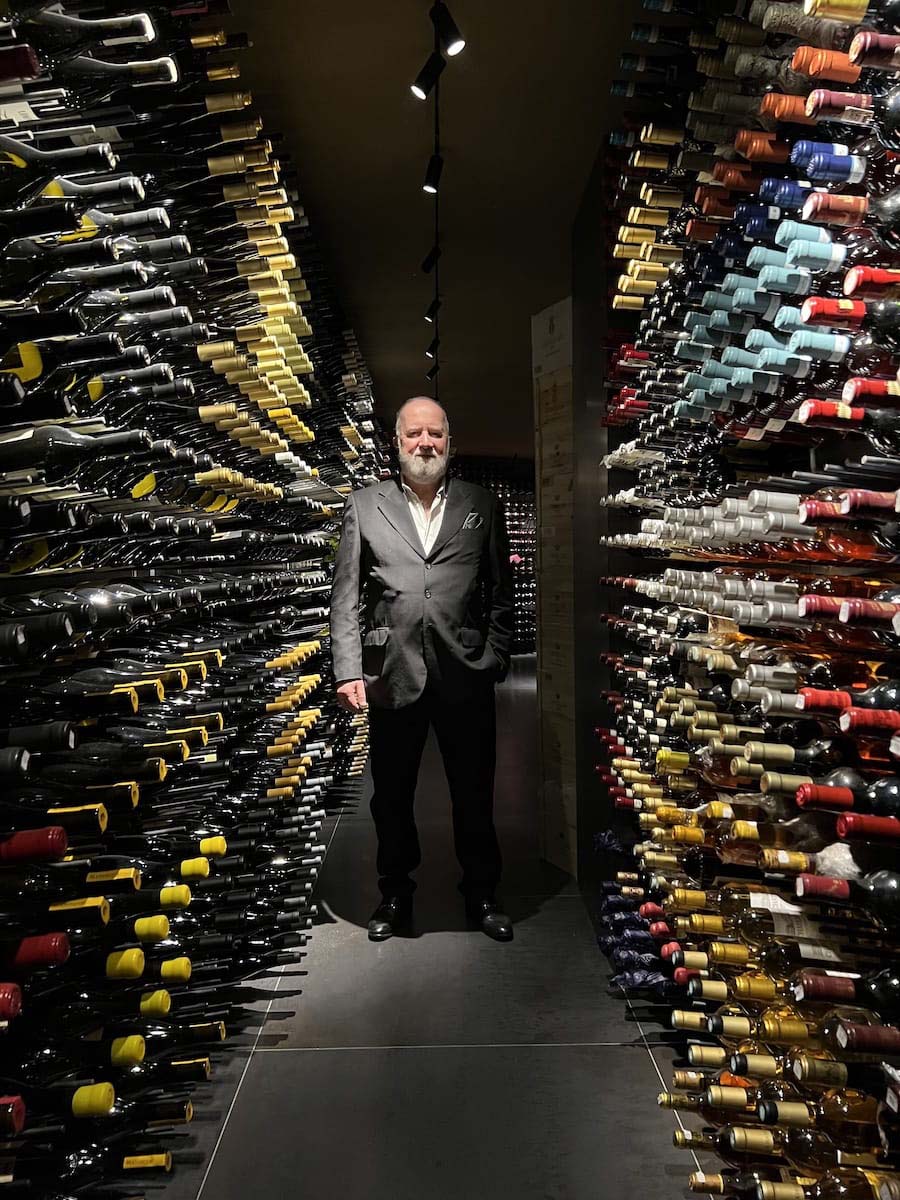 Marco bechi in cantina di Arnolfo The Frame