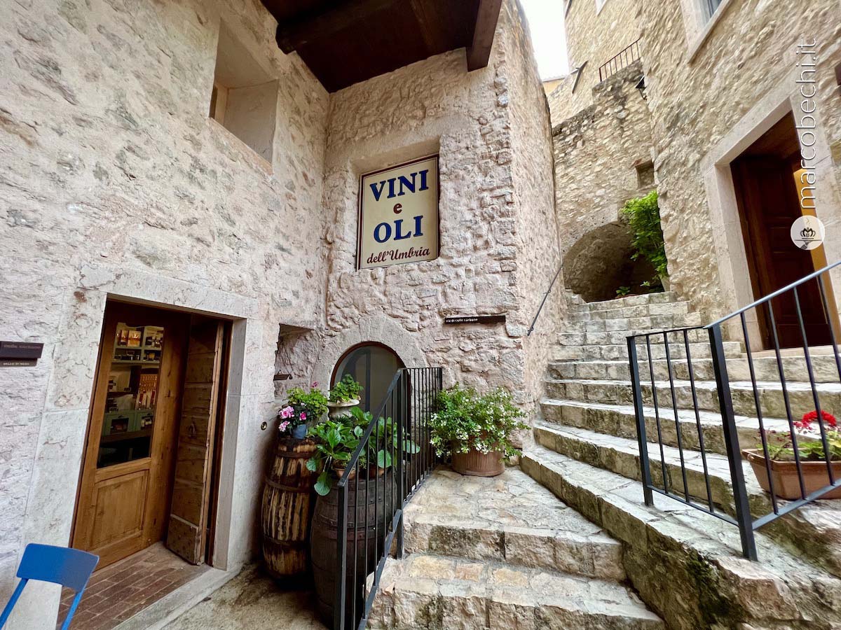 Il suggestivo wine-bar “Vini&Oli”