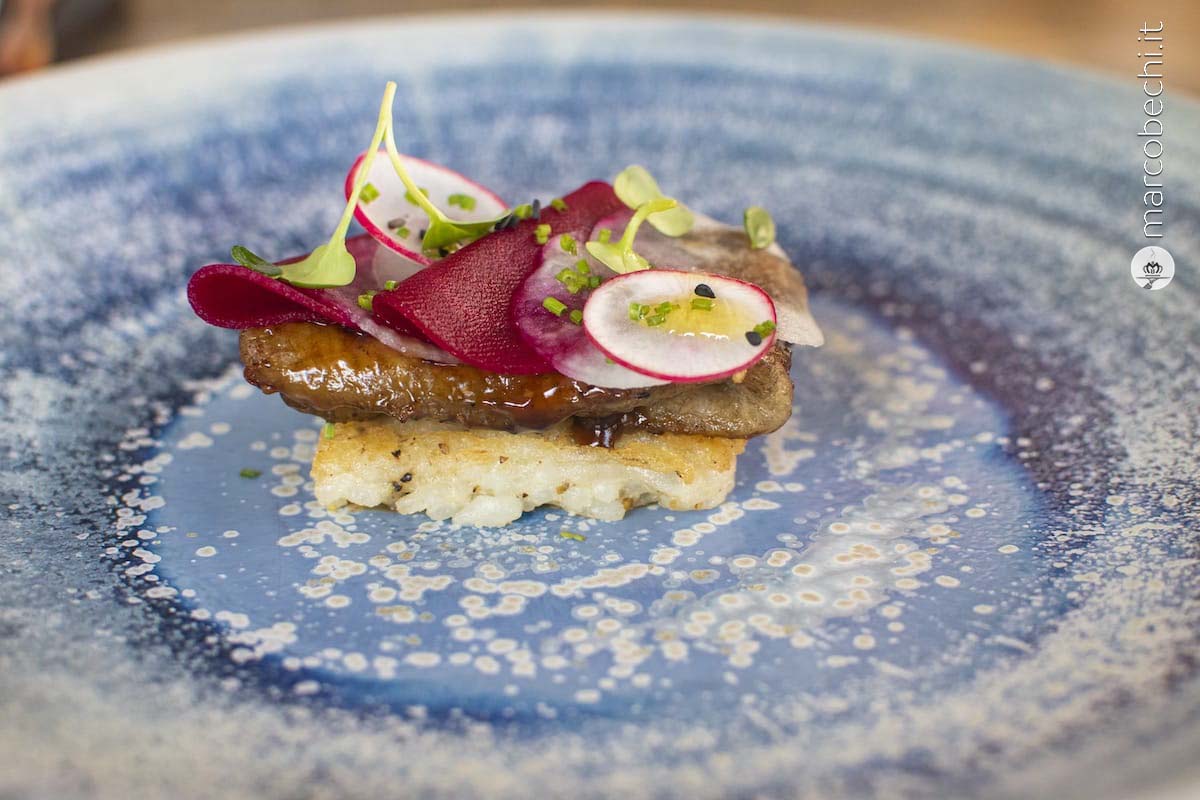 Anguilla cotta alla brace