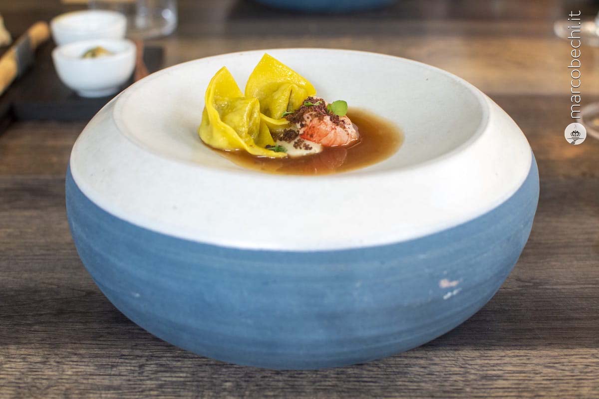Terramira, il ristorante dei fratelli Scapecchi a Capolona (AR) affacciato sull'Arno.
