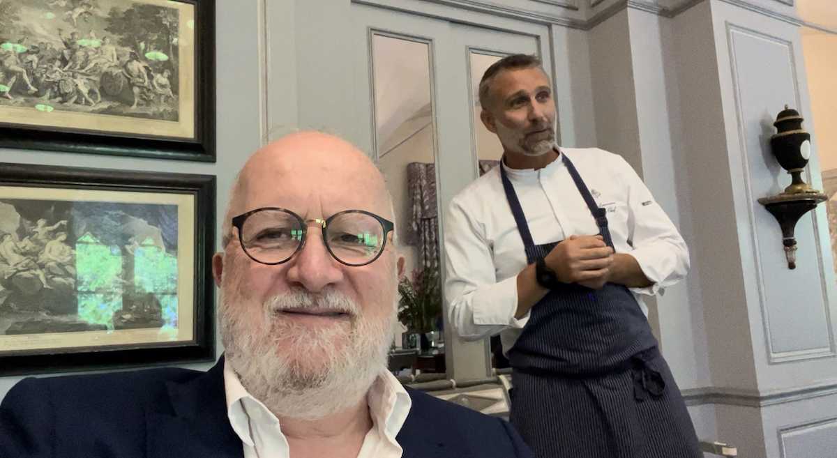 lo chef Paolo Lavezzini e Marco Bechi